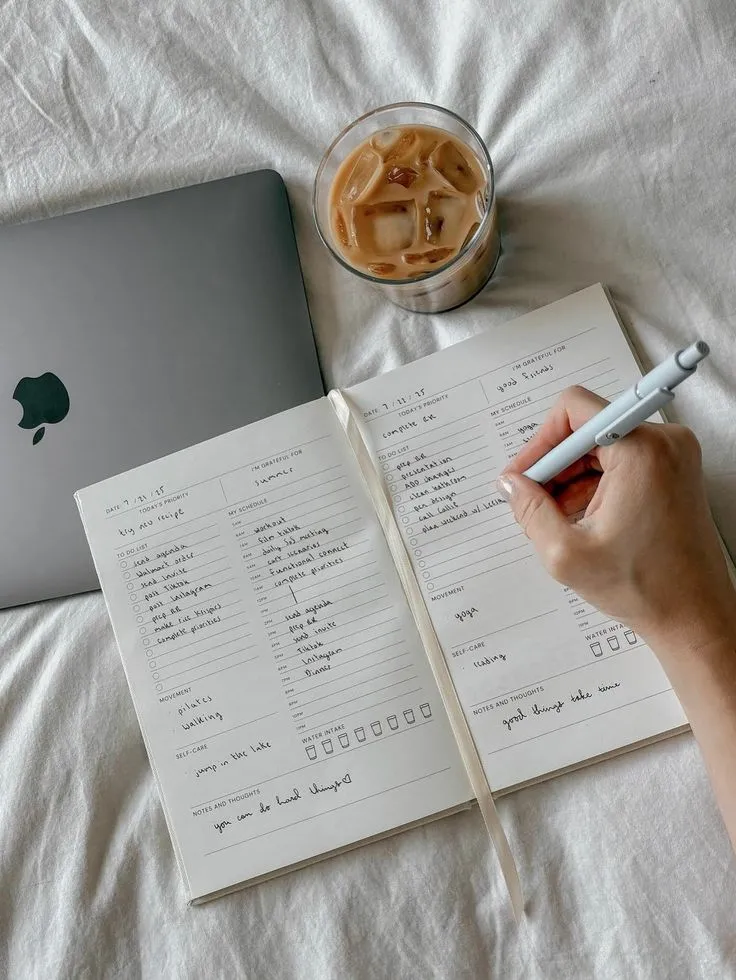 Organised planner view with daily sections